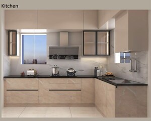Kitchen in 3 BHK Apartment at Poulomi Avante, Kokapet – for Rent