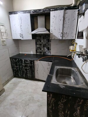 Kitchen in 2 BHK Builder Floor at Maya Homes, Indrapuram – for Rent