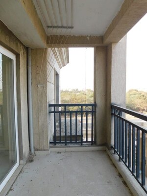 Balcony in 2.5 BHK Apartment at Aditya Eden Woods, Tellapur – for Rent