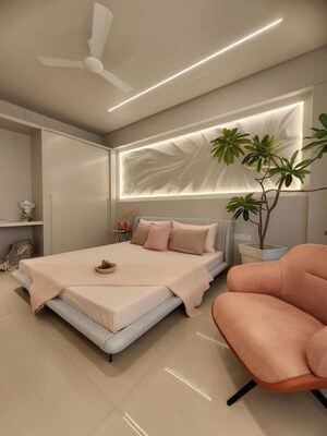 Bedroom in 4 BHK Apartment at Vihav Keystone 72, Gotri – for Sale