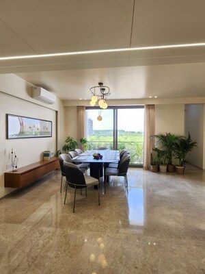 Dining Room in 4 BHK Apartment at Vihav Keystone 72, Gotri – for Sale