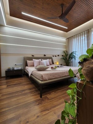 Bedroom in 4 BHK Apartment at Vihav Keystone 72, Gotri – for Sale