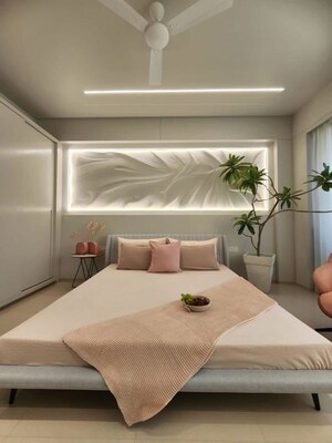 Bedroom in 4 BHK Apartment at Vihav Keystone 72, Gotri – for Sale