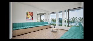 Living Room in 4 BHK Apartment at Baner – for Sale