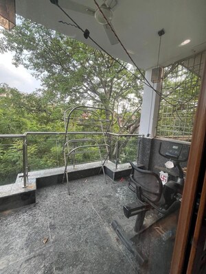 Balcony in 4 BHK Builder Floor at Sheikh Sarai Phase 2 – for Rent