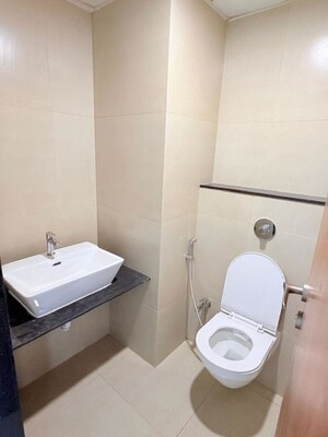 Bathroom in  Office Space at Vilas Javdekar Indilife, Wakad – for Rent