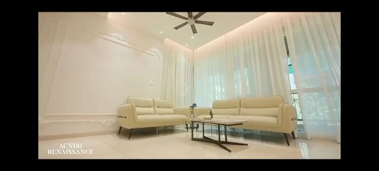 Living Room, aundh 3 Bedroom 1200 Sq.Ft. Apartment In Aundh Pune 10648483