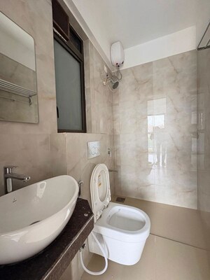 Bathroom in 1.5 BHK Apartment at Hiranandani Estate, Ghodbunder Road – for Rent