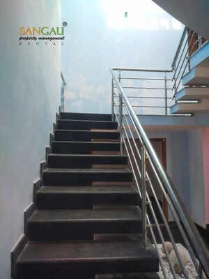 Staircase in 3 BHK Apartment at Gulmohar Nest, Marathahalli – for Rent