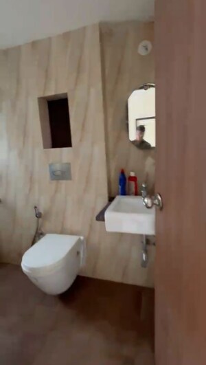 Bathroom in 2 BHK Apartment at Lodha Amara, Kolshet Road – for Rent