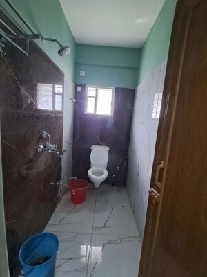 Bathroom in 3 BHK Apartment at GLS Ruposi Bangla Phase II, New Town Action Area 1 – for Rent
