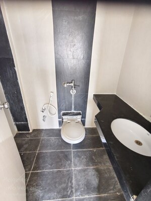 Bathroom in 4 BHK Apartment at Nikash Skies CHS, Pashan – for Rent