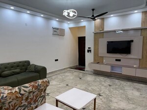 Living Room in 3 BHK Apartment at Saya Gold Avenue, Vaibhav Khand – for Rent