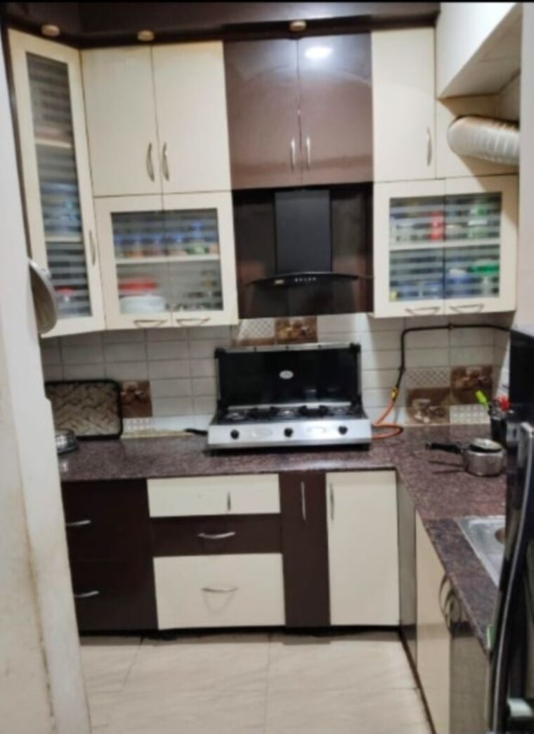 Kitchen, gaur-city-2-14th-avenue 3 Bedroom 1300 Sq.Ft. Apartment In Sector 16c Greater Noida Greater Noida 10566461
