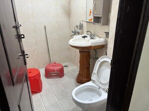 Bathroom in 2 BHK Builder Floor at Niti Khand I – for Rent