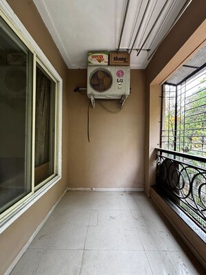Balcony in 3 BHK Apartment at Raheja Gardens, Wanwadi – for Rent