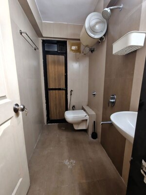 Bathroom in 3 BHK Apartment at MM Spectra, Chembur – for Rent