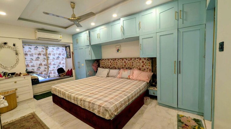 Bedroom, madhuban-satin-brick 3.5 Bedroom 1400 Sq.Ft. Apartment In Kharadi Pune 10648600