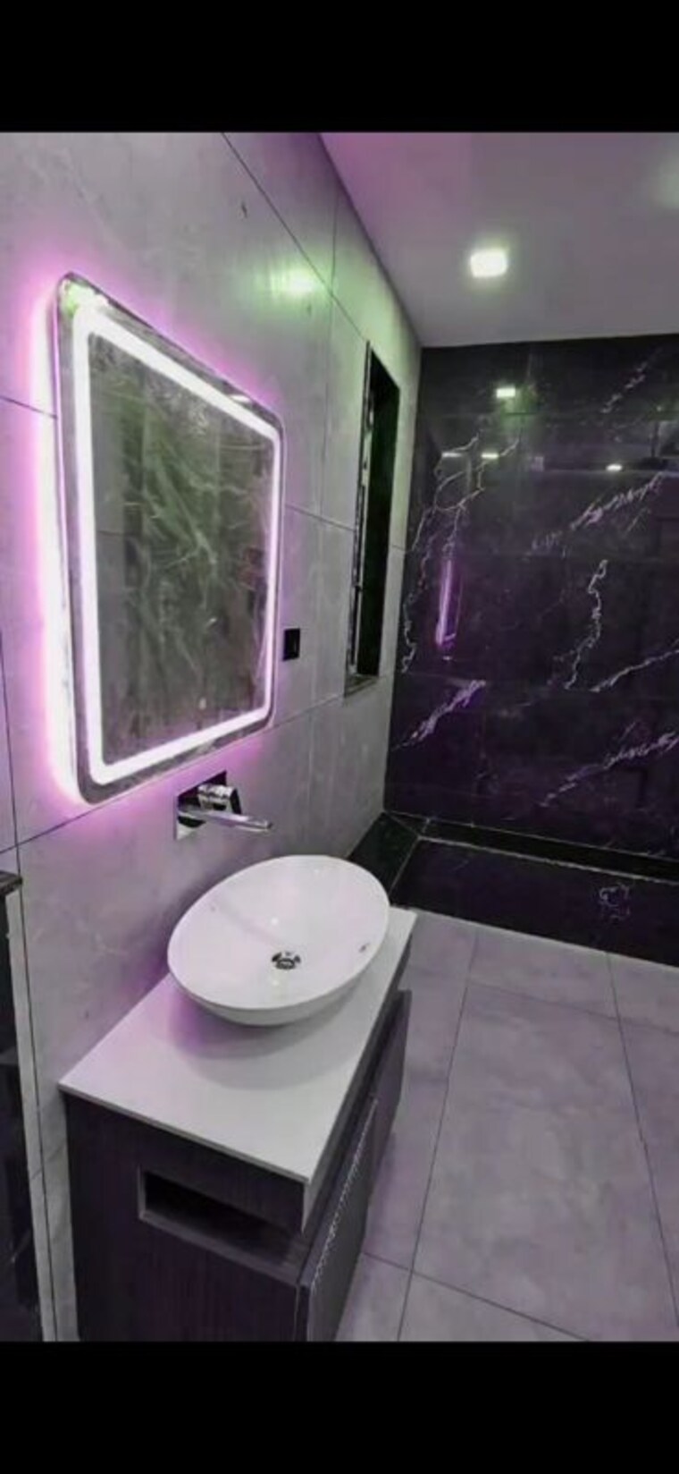 Bathroom, lavender-floors 4 Bedroom 3150 Sq.Ft. Builder Floor In Sector 89 Faridabad 10648612