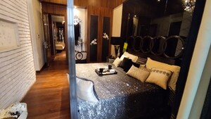 Living Room in 4 BHK Villa at Nahar Amrit Shakti, Chandivali – for Rent