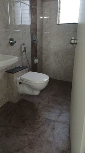Bathroom in 2 BHK Apartment at Goel Ganga Aria, Dhanori – for Rent