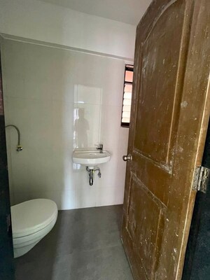 Bathroom in 2 BHK Apartment at Patrachawl Mhada, Goregaon West – for Rent