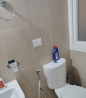 Bathroom in 1.5 BHK Apartment at Brigade El Dorado, Bagaluru – for Rent