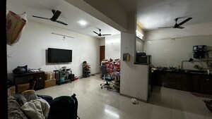 Living Room in 2 BHK Apartment at Madhupushpa Ph-1 CHS, Wakad – for Rent