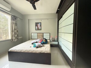 Bedroom in 2 BHK Apartment at Sun Universe Apartment, Narhe – for Rent