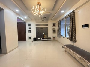 Living Room in 2 BHK Apartment at Sun Universe Apartment, Narhe – for Rent