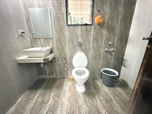 Bathroom in 2 BHK Apartment at Sun Universe Apartment, Narhe – for Rent