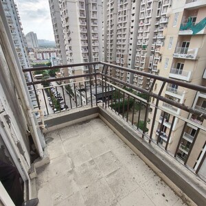 Balcony in 2 BHK Apartment at Mangalya Novena Green, Tech Zone 4 Greater Noida – for Rent