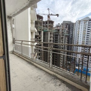 Balcony in 2 BHK Apartment at Mangalya Novena Green, Tech Zone 4 Greater Noida – for Rent