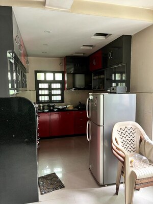 Kitchen in 3 BHK Apartment at Kanhauli – for Rent