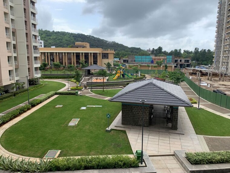 Garden, ashiana-malhar 3.5 Bedroom 1450 Sq.Ft. Apartment In Hinjewadi Pune 10648713