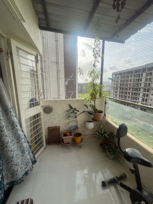 Balcony in 1 BHK Apartment at JD Green Paradise, Lohgaon – for Sale