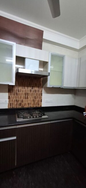 Kitchen in 3 BHK Builder Floor at Greater Kailash – for Rent