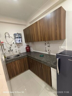 Kitchen in 3 BHK Apartment at Nirala Greenshire, Sector 2 Greater Noida – for Rent