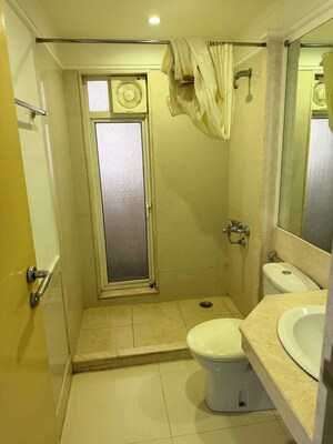 Bathroom in 3 BHK Apartment at Hiranandani Gardens Octavius, Powai – for Rent