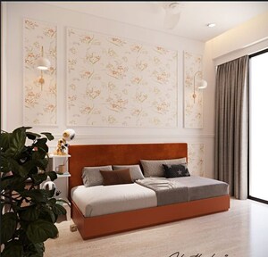 Bedroom in 2 BHK Apartment at Hiranandani Estate Barca, Ghodbunder Road – for Rent