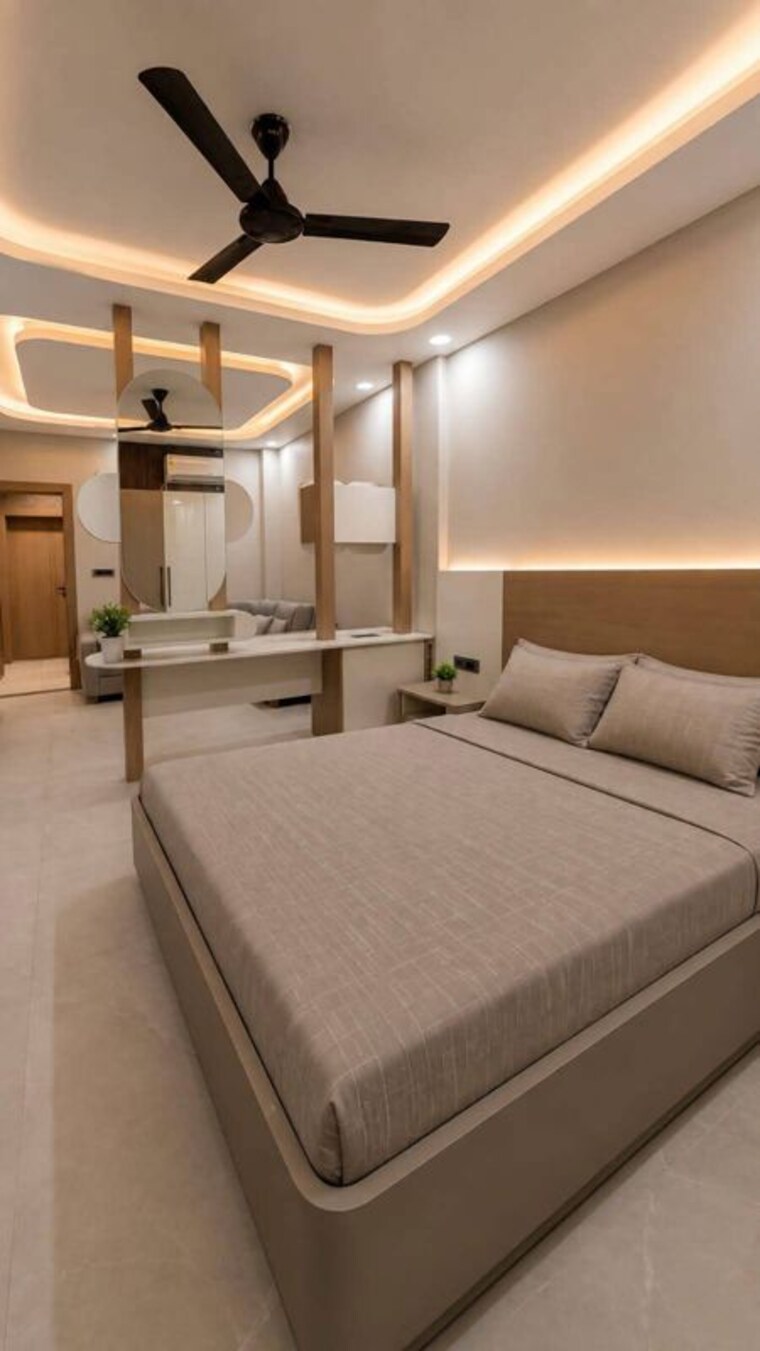 Bedroom, puri-kohinoor 3 Bedroom 150 Sq.Yd. Builder Floor In Sector 89 Faridabad 10648818