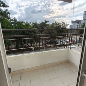 Balcony in 2 BHK Apartment at Mangalya Novena Green, Tech Zone 4 Greater Noida – for Rent
