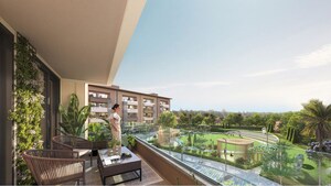 Balcony in 3 BHK Apartment at Singhpura – for Sale