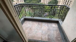 Balcony in 4 BHK Apartment at Hiranandani Gardens Odyssey I II, Powai – for Sale