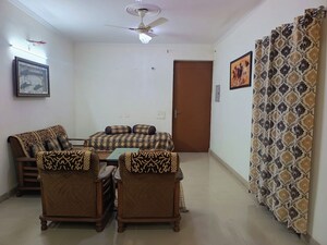 Living Room in 2 BHK Apartment at Highland Park Chandigarh, Bhabat – for Rent