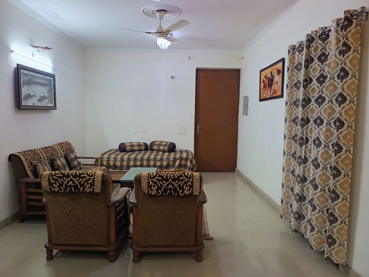 Living Room, highland-park-chandigarh 2 Bedroom 1360 Sq.Ft. Apartment In Bhabat Zirakpur 10648773