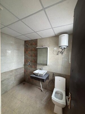 Bathroom in 3 BHK Apartment at Nirala Greenshire, Sector 2 Greater Noida – for Rent