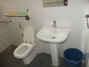 Bathroom in 3 BHK Apartment at Gulmohar Nest, Marathahalli – for Rent