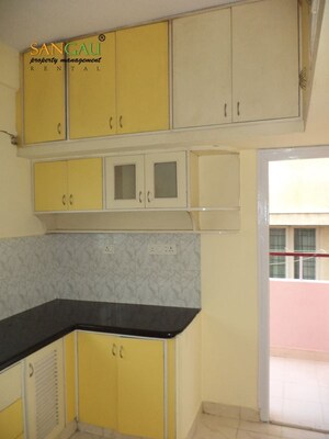 Kitchen in 3 BHK Apartment at Gulmohar Nest, Marathahalli – for Rent
