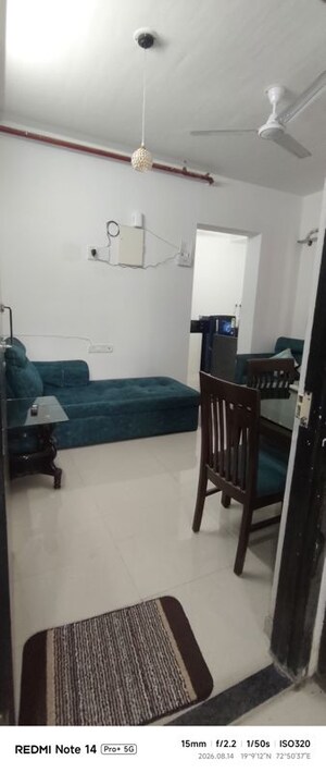 Living Room in 1 BHK Apartment at Gulmohar CHS Goregaon, Goregaon West – for Sale